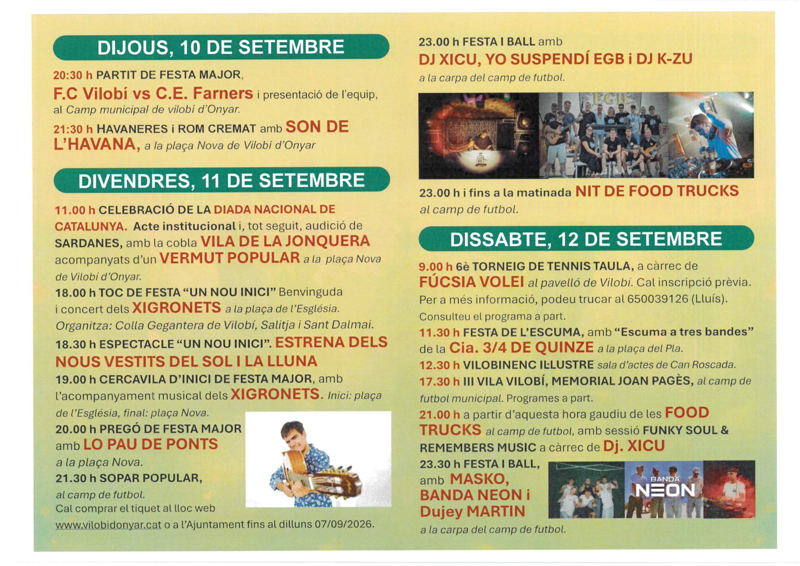 Festa Major de Vidreres